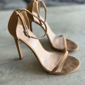 Stuart Weitzman Nudist Sandal Nude Size 9